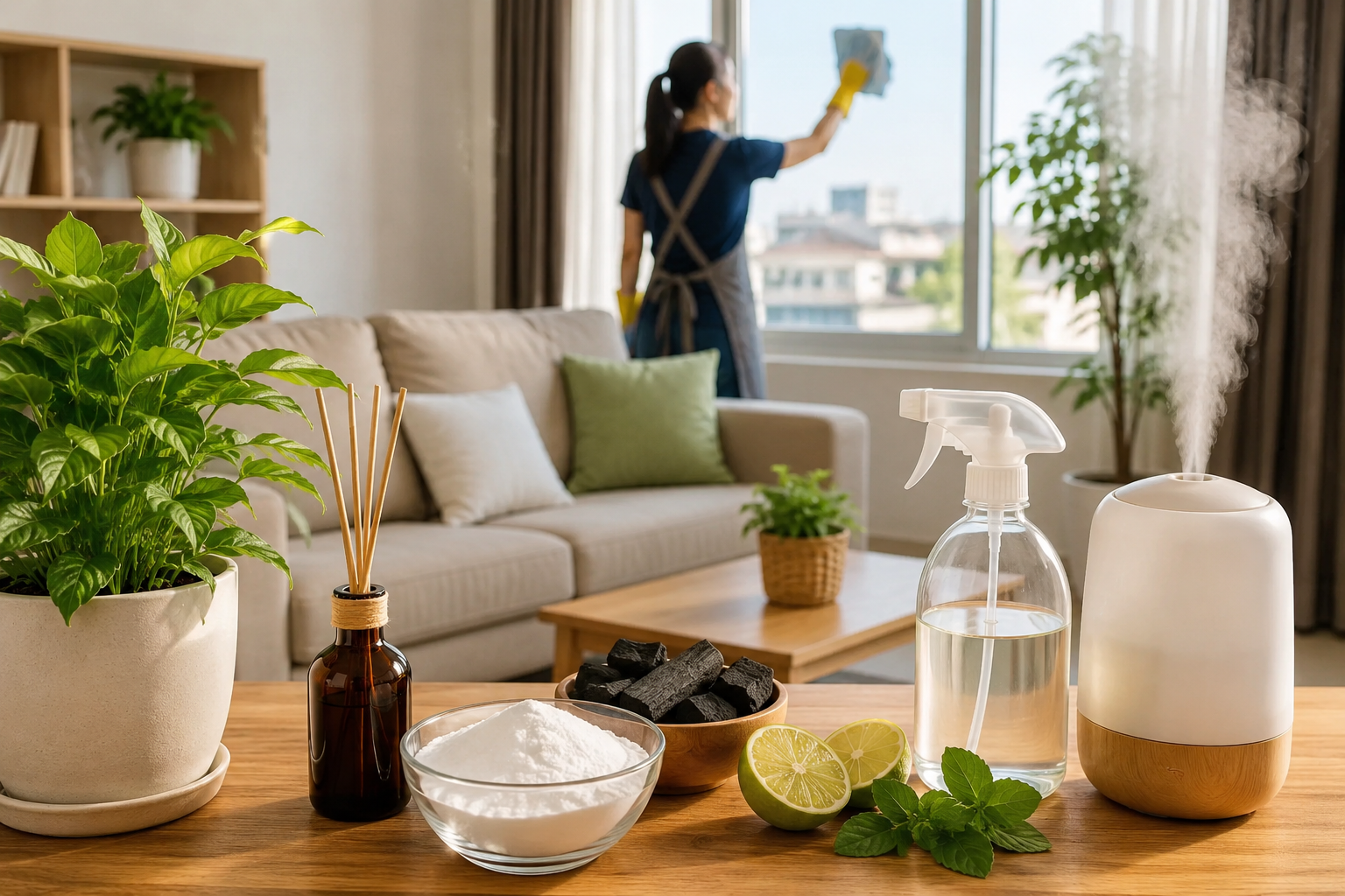 remove bad odors from home