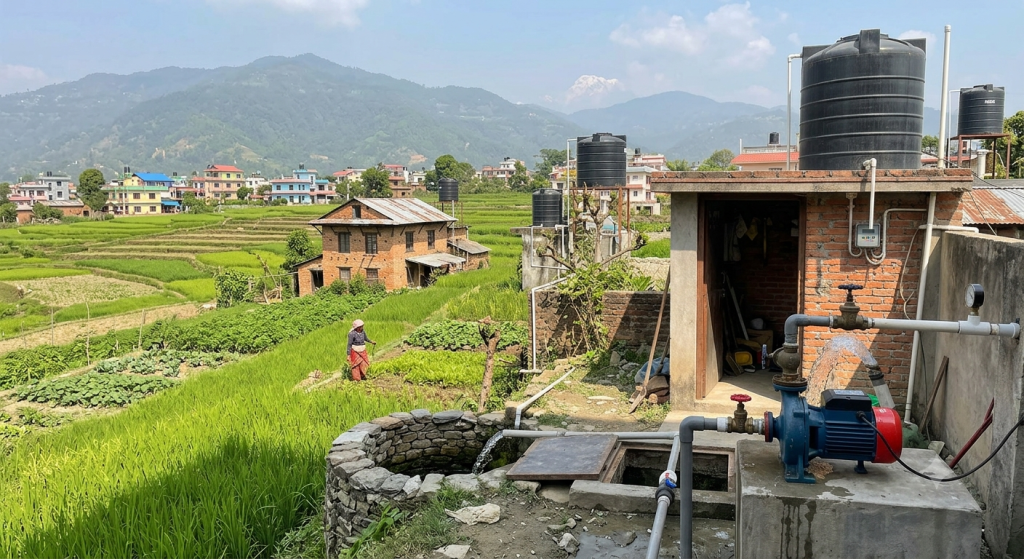 Water pump controller in usuage